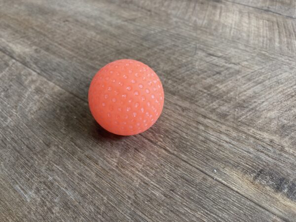 Glow in the dark oranje