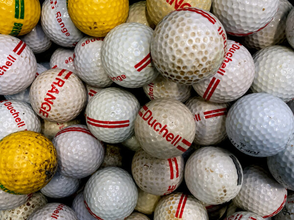 Gebruikte golfballen